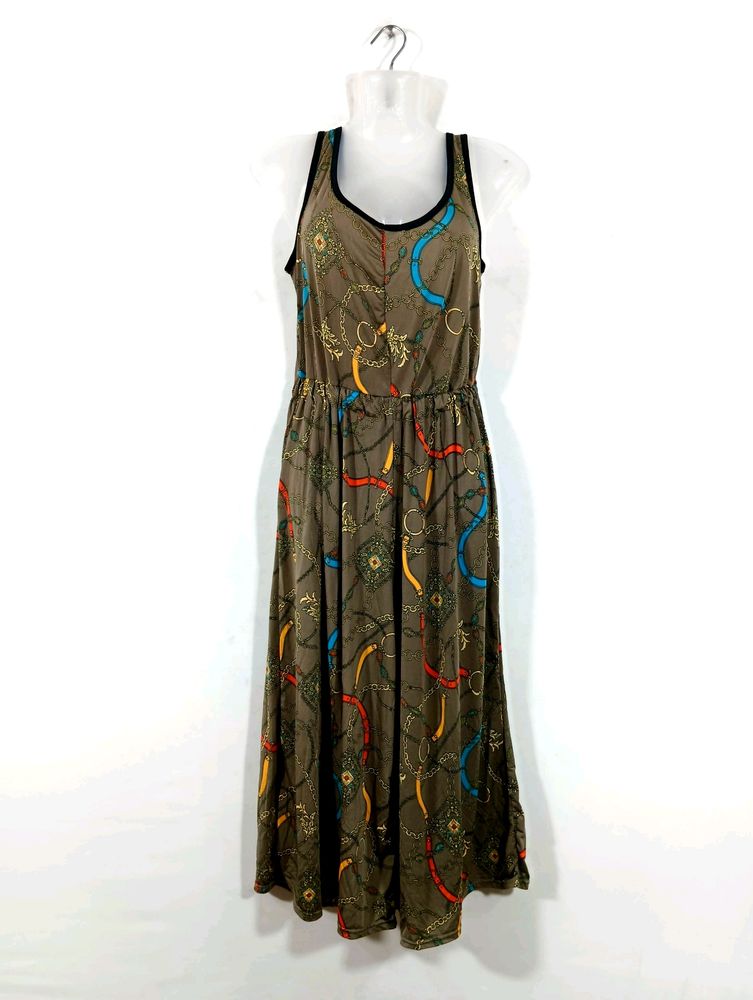 Vintage Chain Print Play Suit