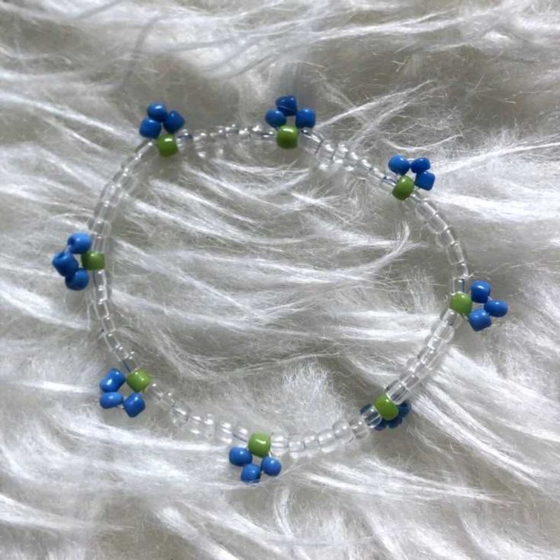 Flower Beaded Bracelet🪻