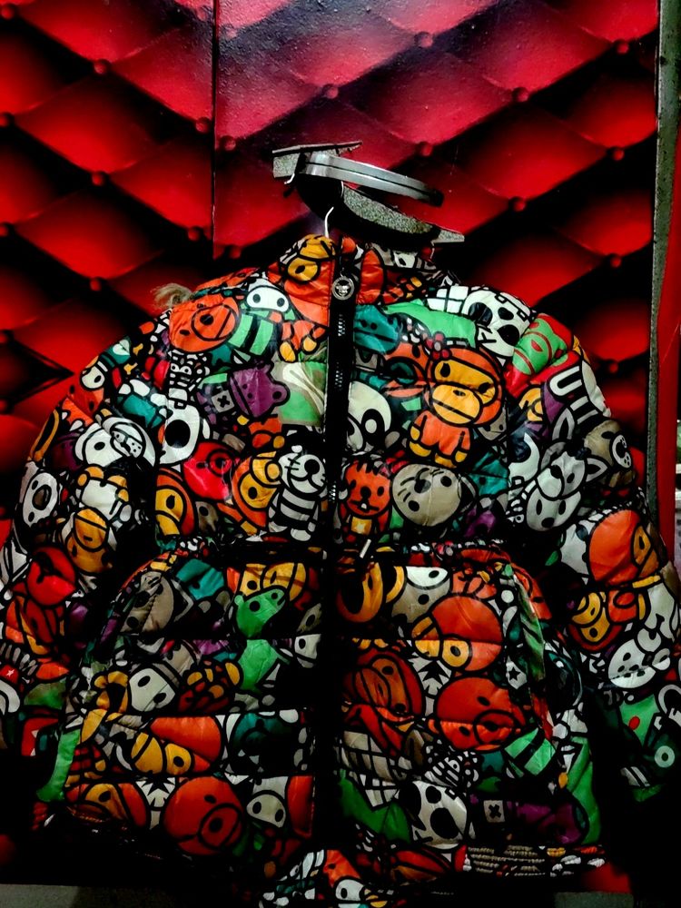 Multicolour Animal Print Jacket