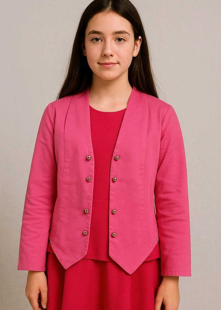 Hot Pink Cropped Blazer💗