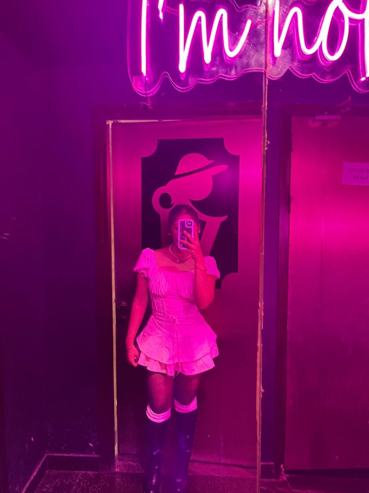 Cute White Mini Dress