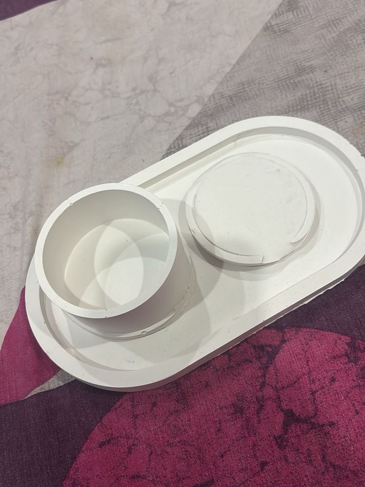 Ceramic Tray Nd Jewellery Storage