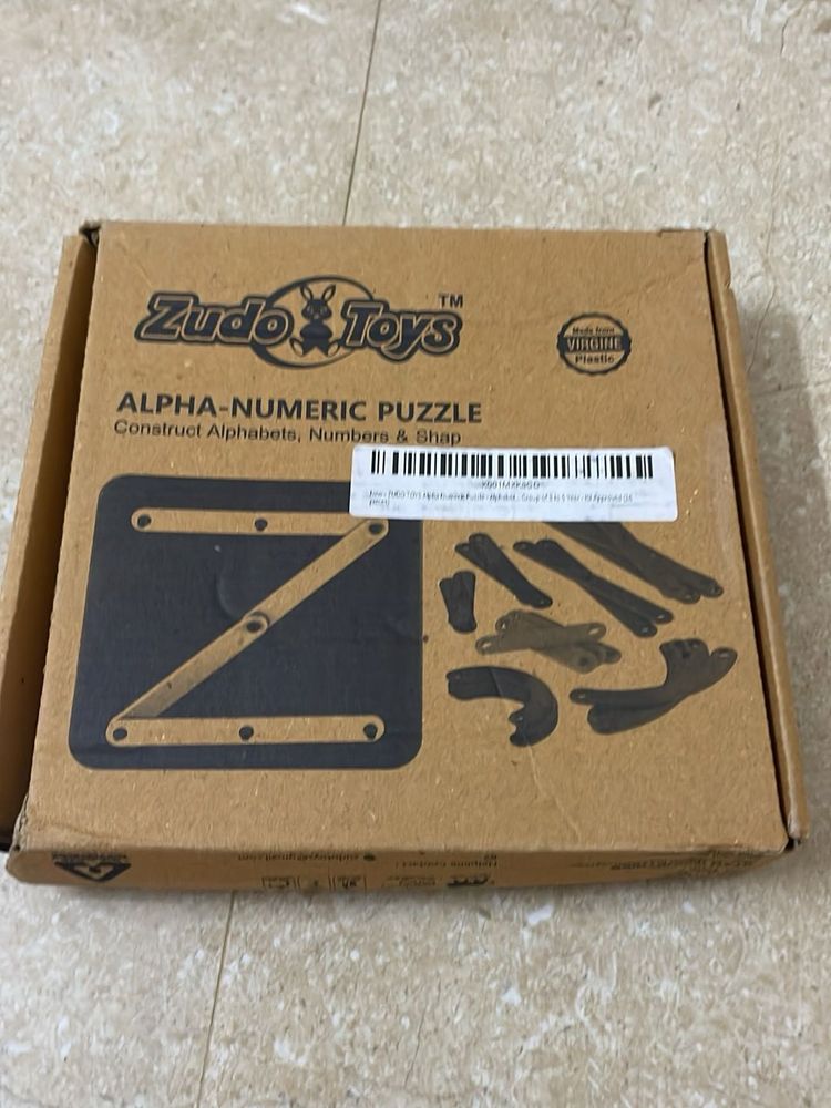 Zudo Toys Alpha-Numeric Puzzle