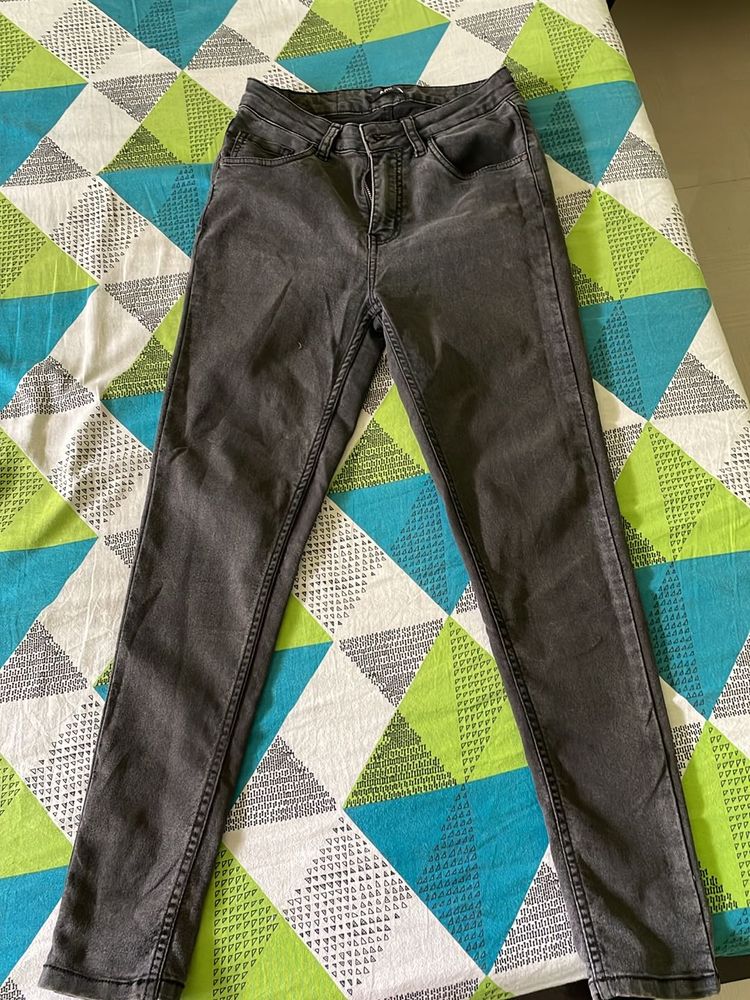 Charcoal Grey Skinny Jeans