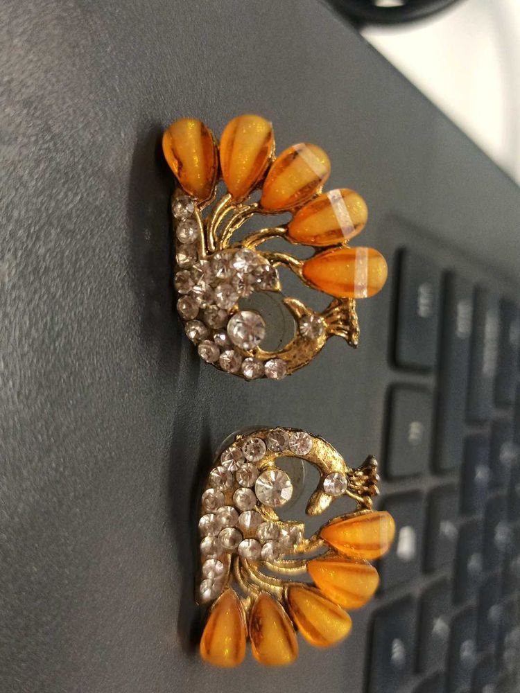 Beautiful Peacock Earrings