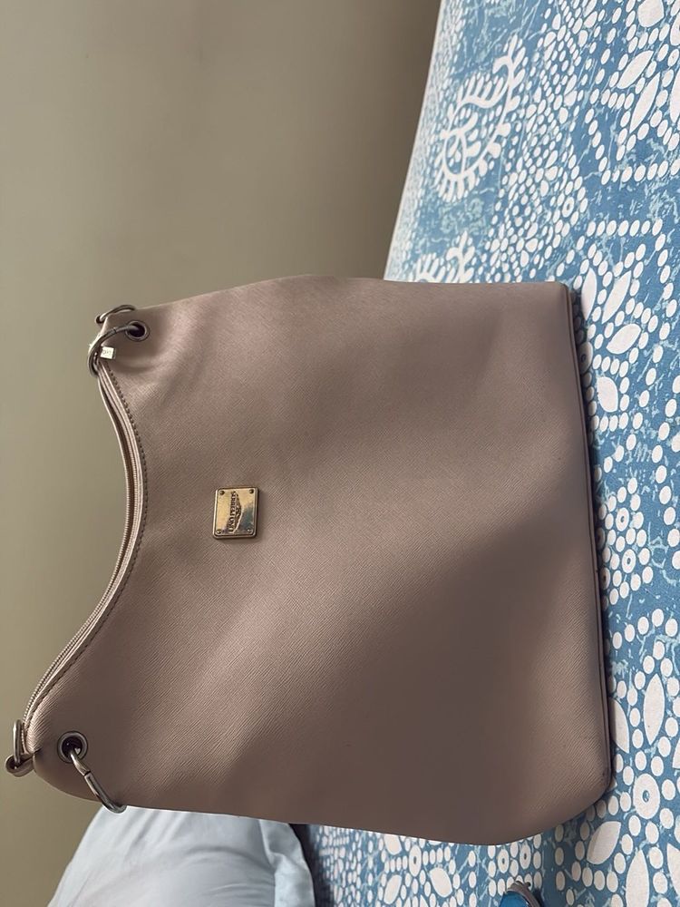 Beige Tote Bag