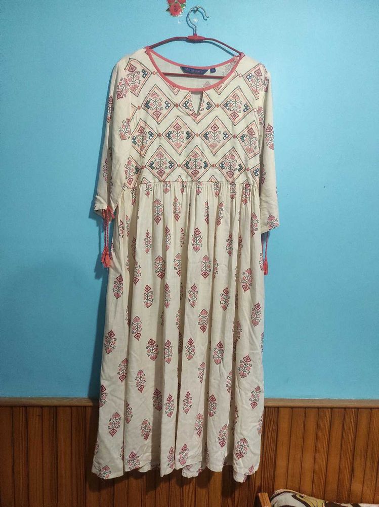 Set of 2 --Avaasa Long A-line Kurti