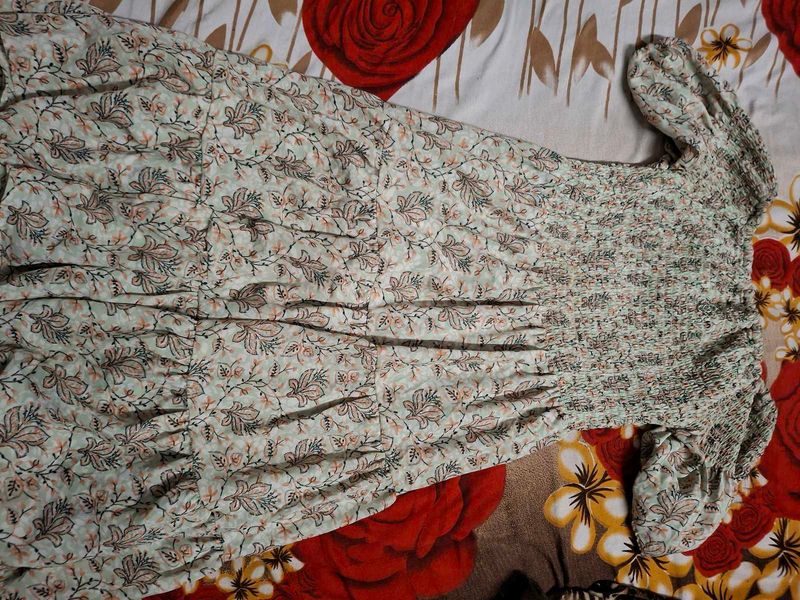 Floral Print Mini Dress