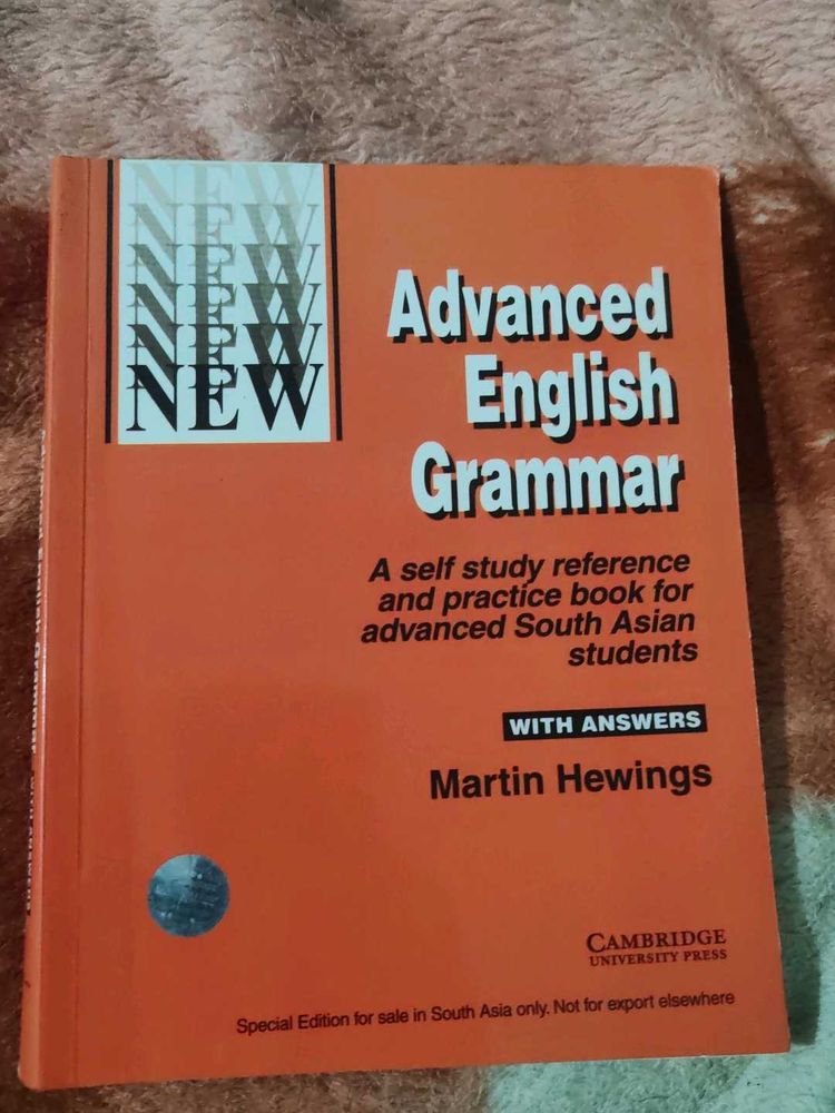 Advanced English Grammar By Martin Hewings