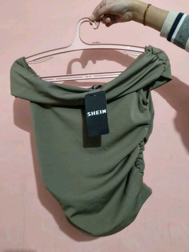 SHEIN Stylish Olive Green