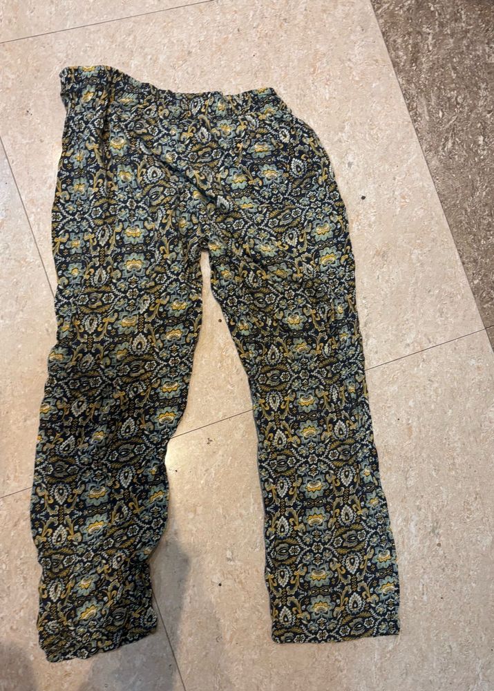 Patterned Casual Pajama