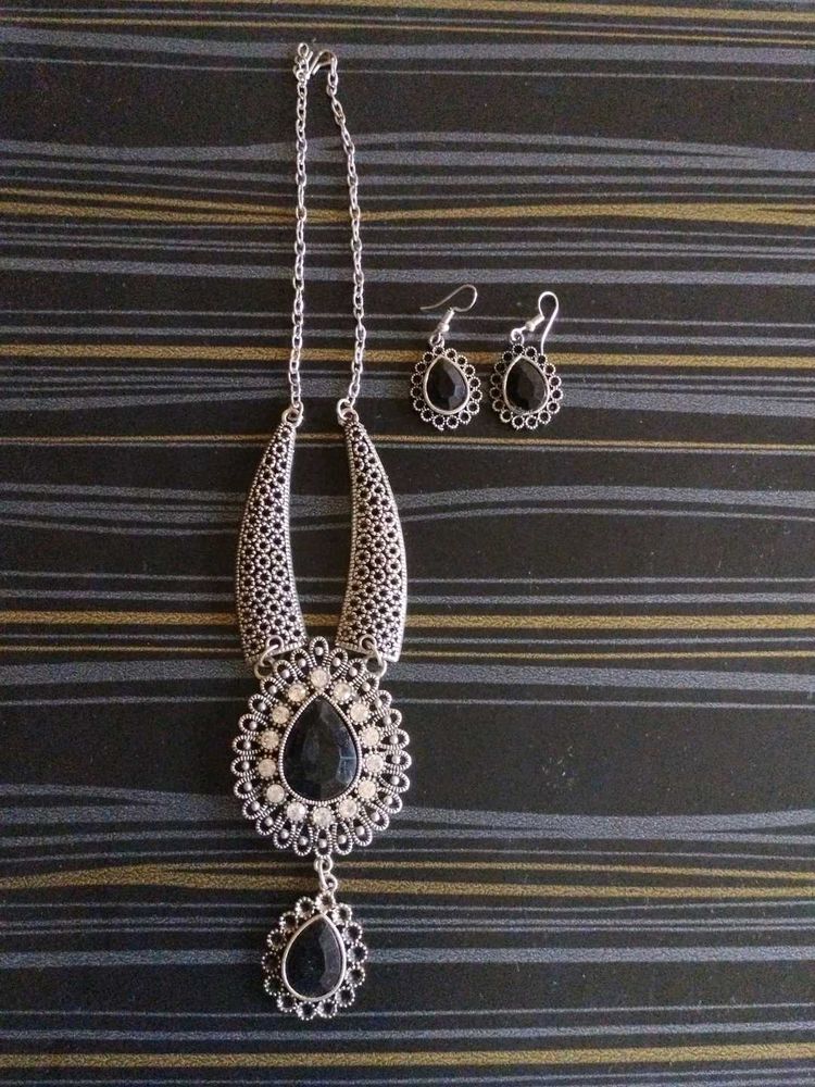 Oxidised Jewellery Set