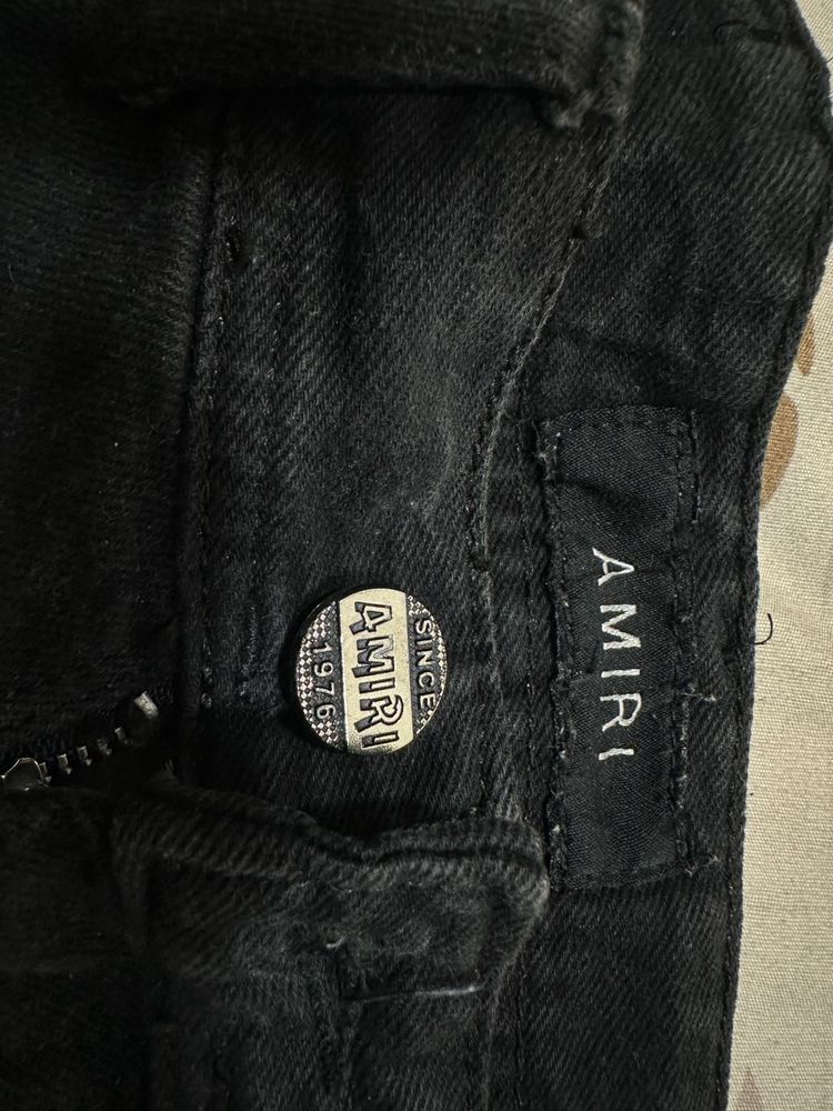 AMIRI Black Jeans