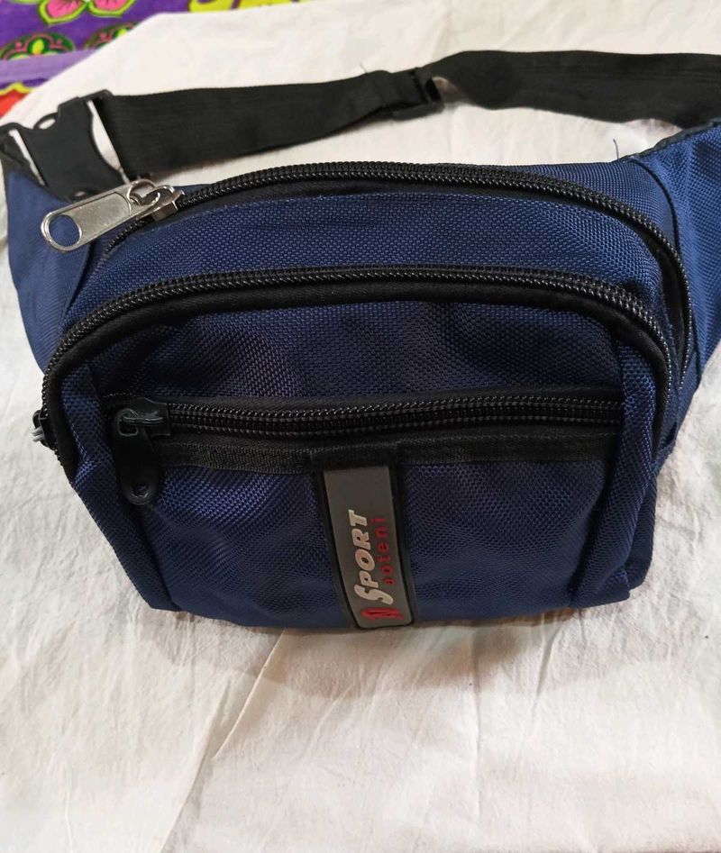N SPORT&#34; Multi-Pockets Travel waist bag