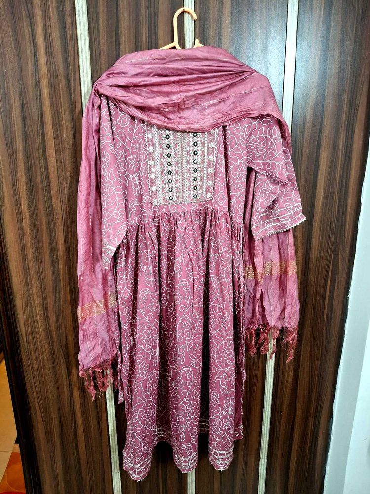 Pink Kurta Set