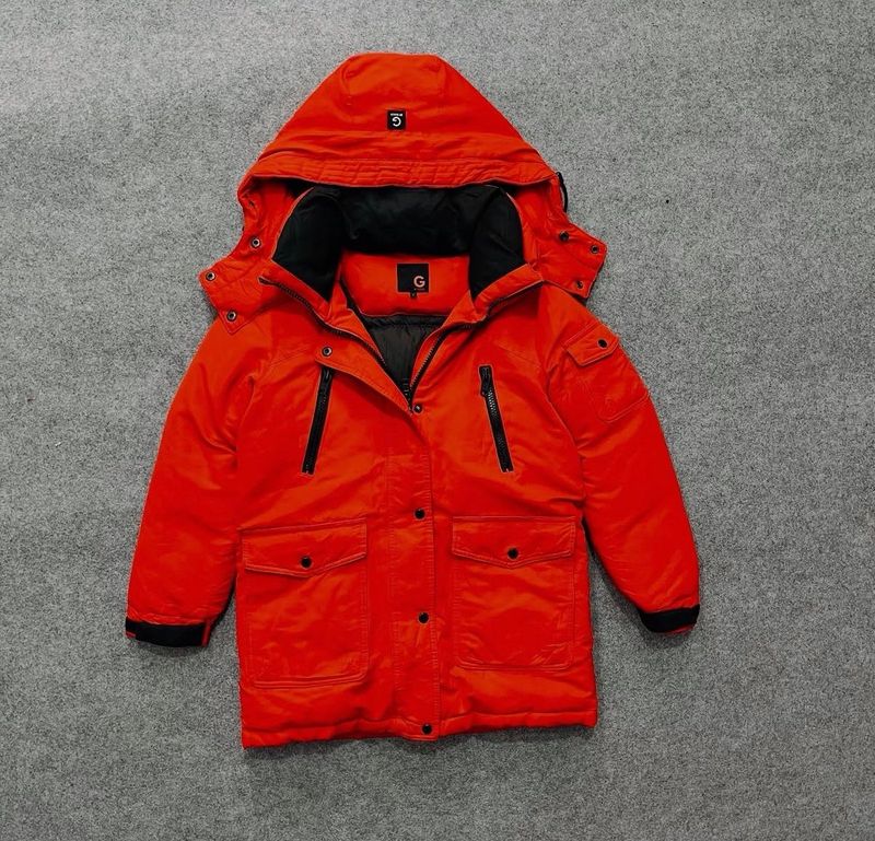 Orange Winter Parka