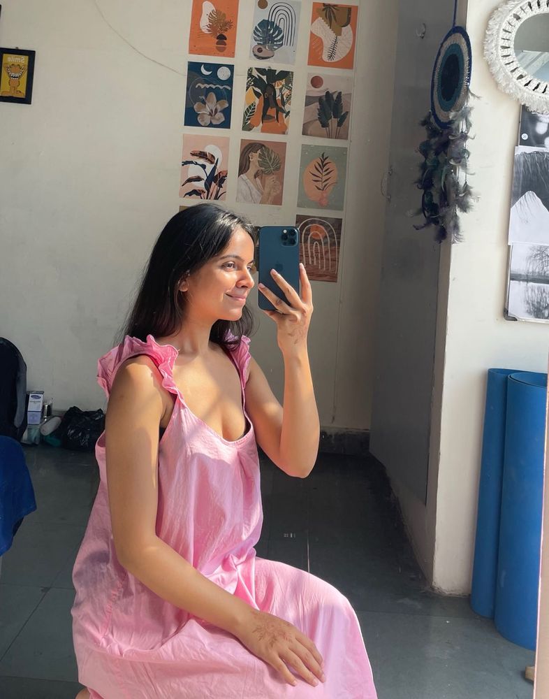Pink Cotton Dress