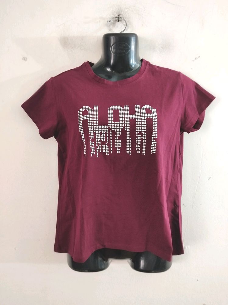 Forever 21 Maroon Top ( Women)