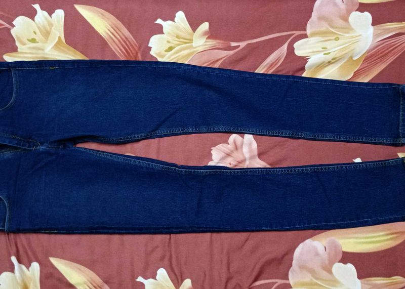 Dark Blue Denim Jeans