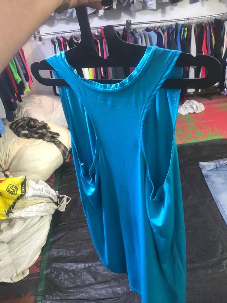 Blue Tank Top