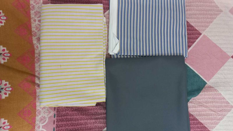 Dark Grey Pant And 2shirt Fabric