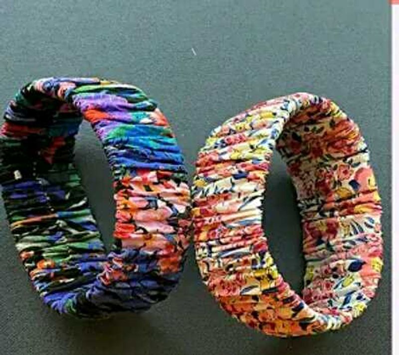 Bracelet Bangle Wrap Scrunchie, Stylish 1inch 2pcs