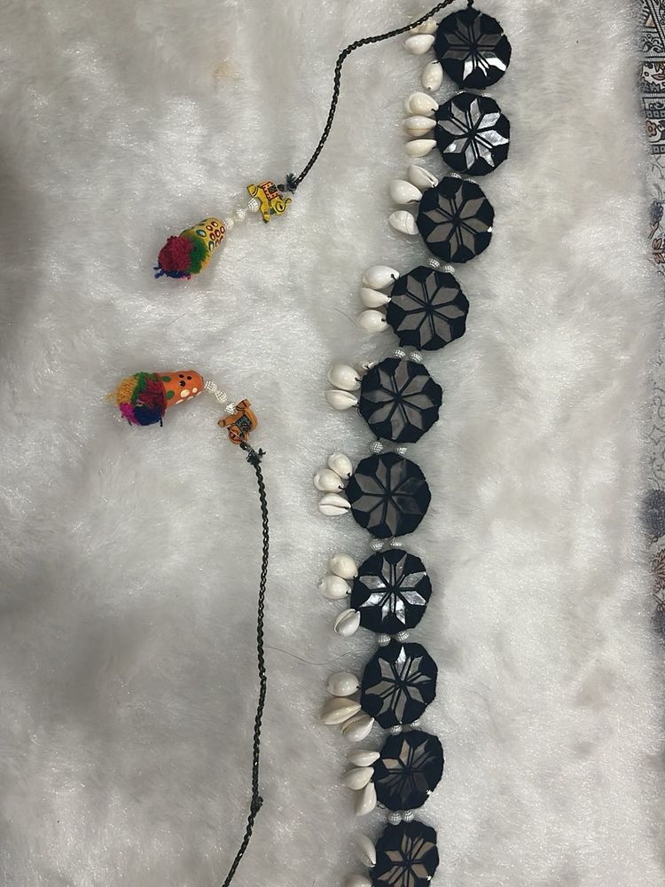 Seashell &amp; Mirror Belt