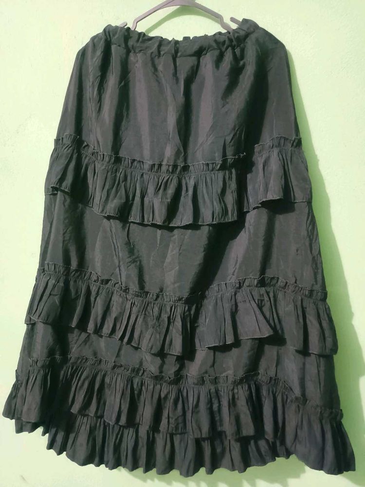 Tiered Ruffle Skirt