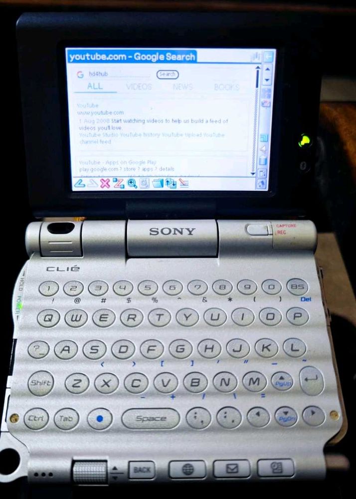 Sony CLIE PEG-UX50, a Personal Digital Assistant