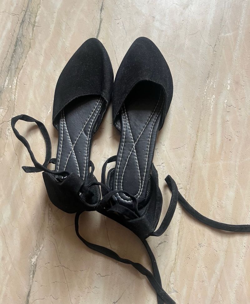 Dec Sale 🔥Elegant Black Flat Gladiator