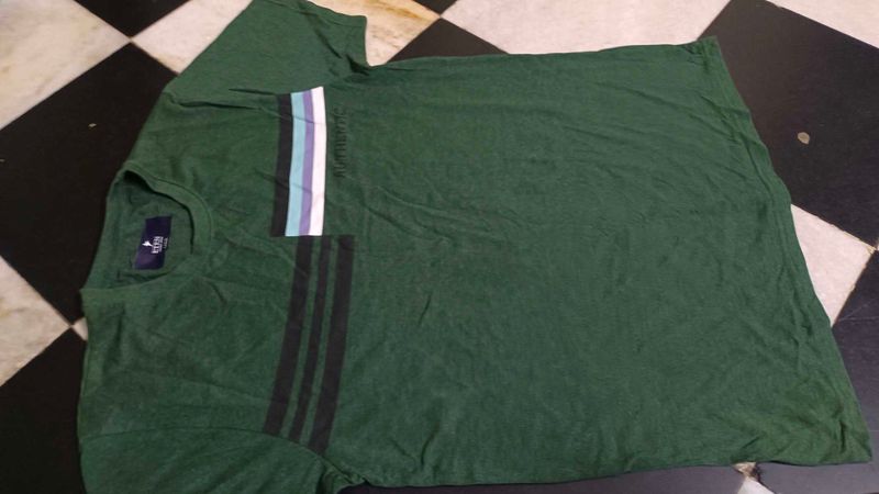 Green Striped T-Shirt