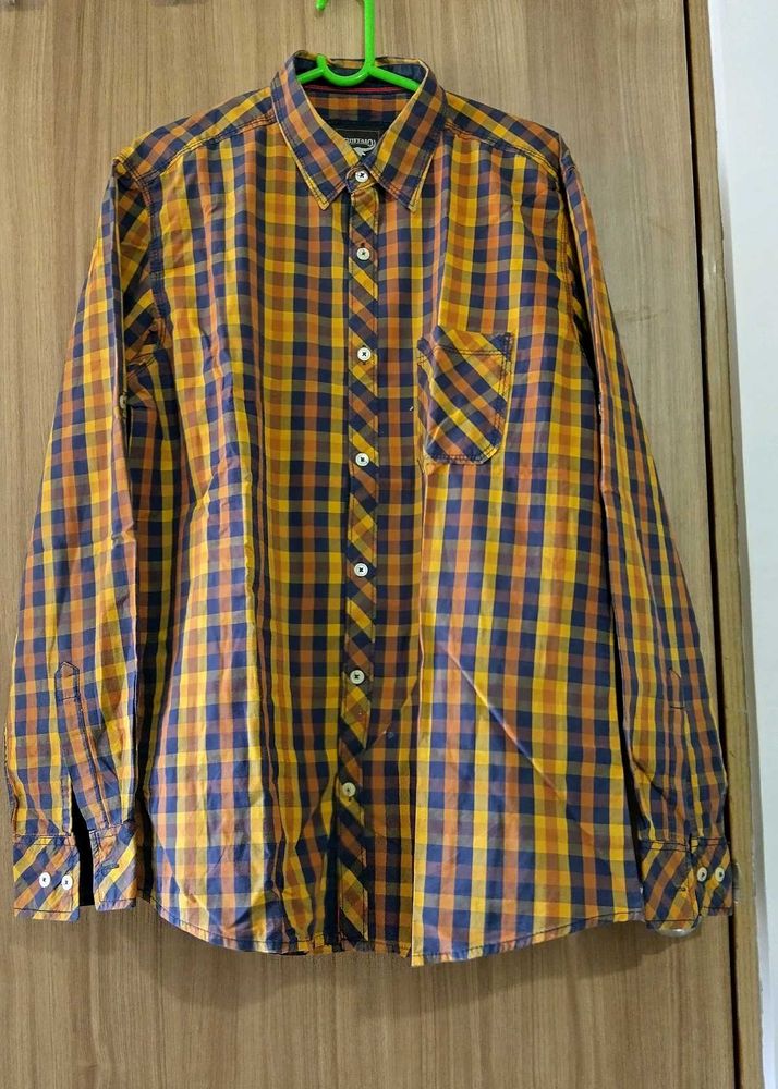 Checked Long Sleeve Shirt