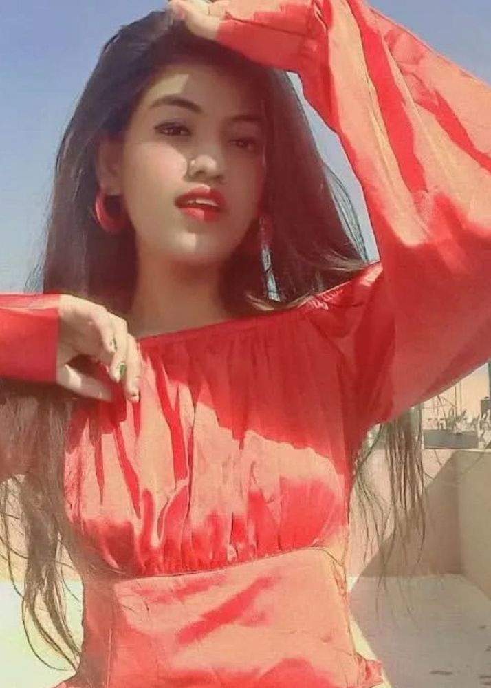 A Red Crop Top