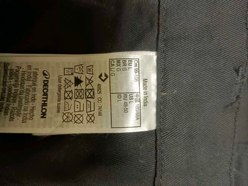 Decathlon Black Trousers