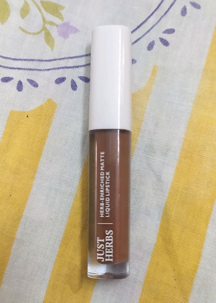 Just Herbs Brown Liquorice Lipstick Liquid