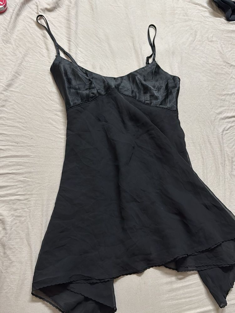 Black Slip Dress