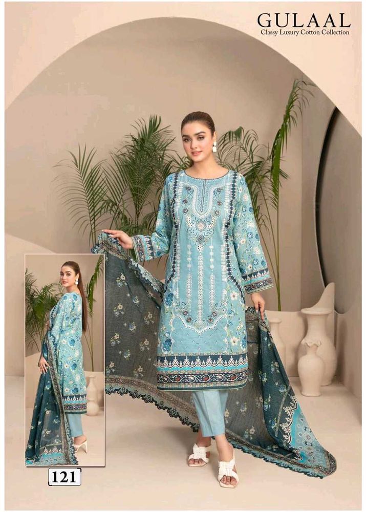 Cotton Unstitched Dress Material