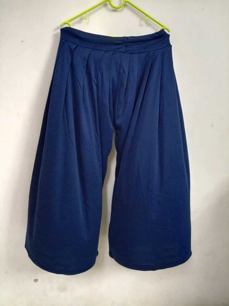 Navy blue plazo