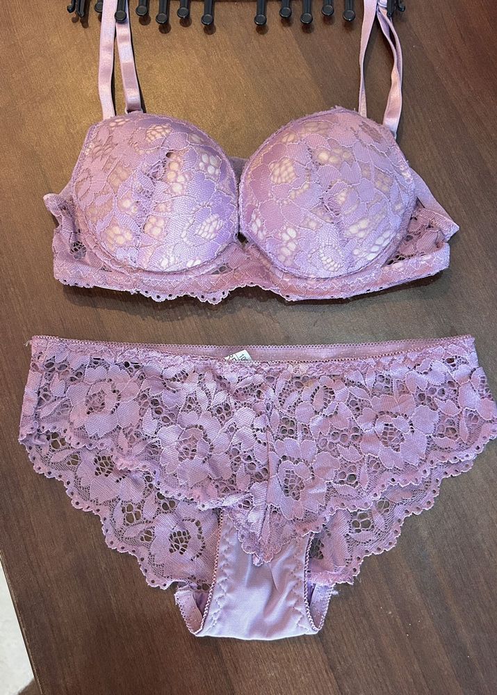 Lavender Lingerie Set