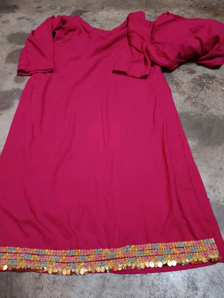 Combo Soft SilkSequencePunjabiSuitPatiya Salwar.