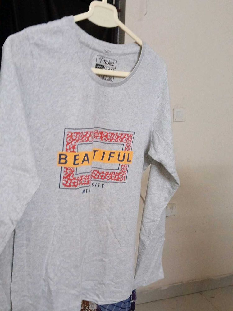 Graphic Print Long Sleeve Tee