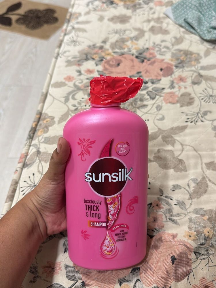 Combo Sunsilk Thick &amp; Long Shampoo With Kurta Set
