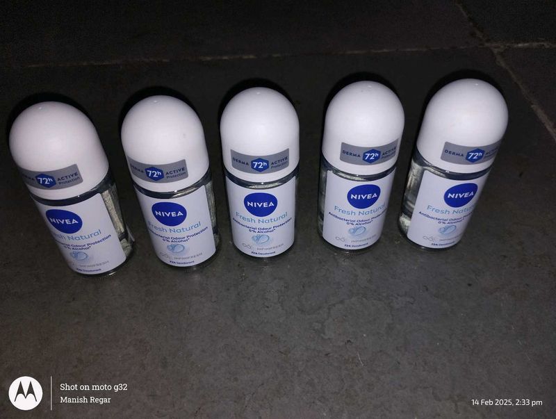 🌟 NIVEA FRESH NATURAL DEODORANT 🌟 72H 🌟