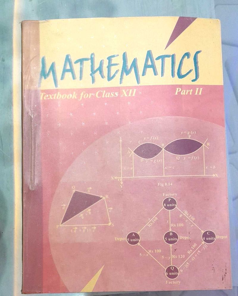 Mathematics Textbook Class XII