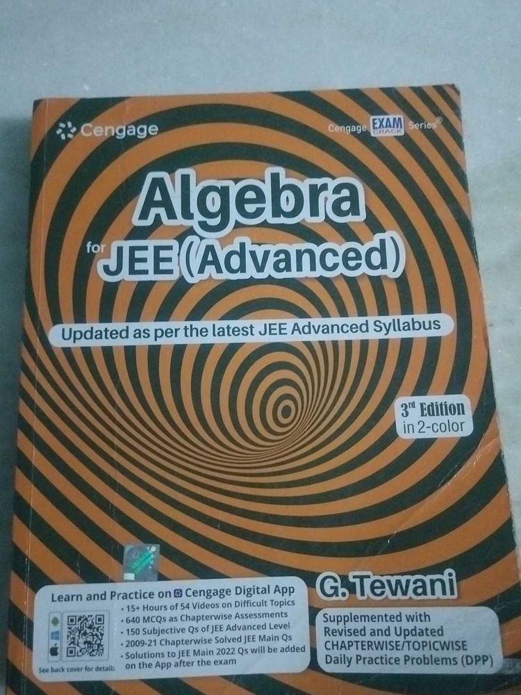 Algebra for JEE (Advanced)