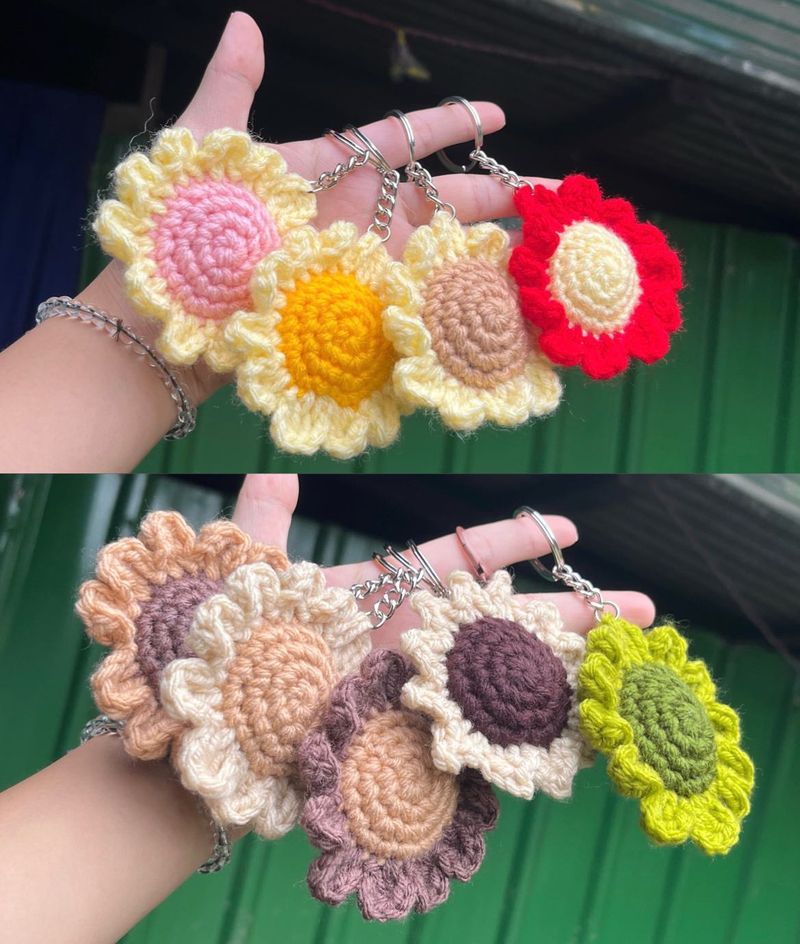 crochet keychain