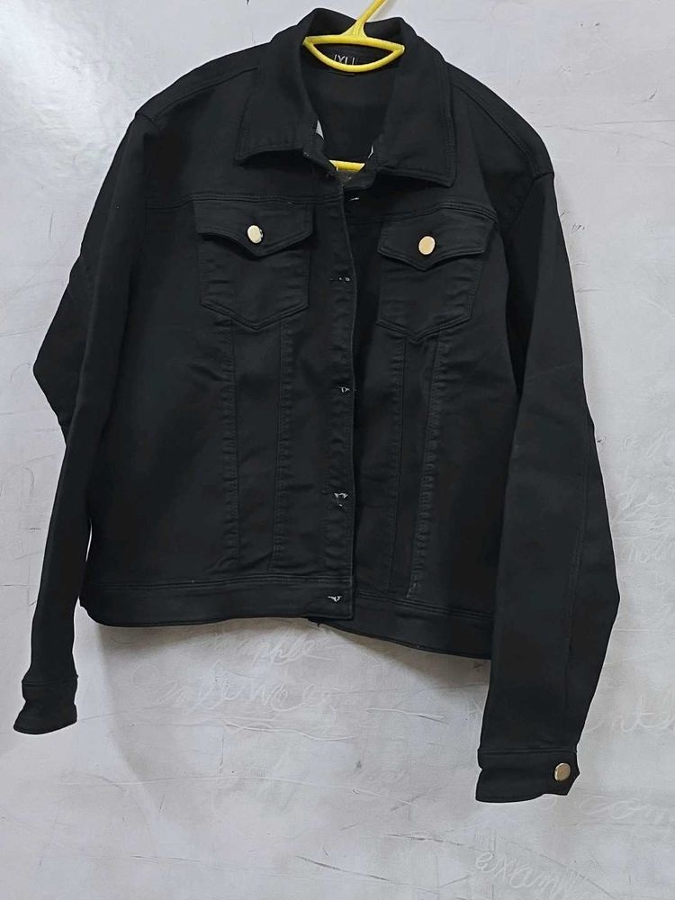 Denim waist coat for women