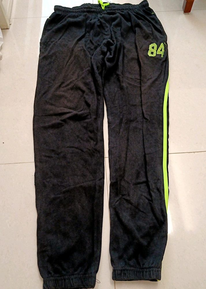 Black Track Pant For Men