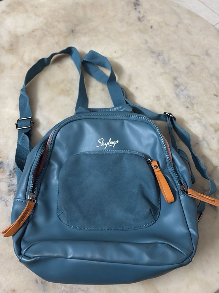 Skybags Blue Backpack