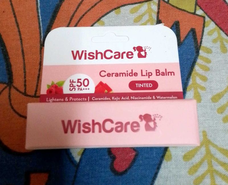 WishCare Ceramide Tinted Lip Balm SPF 50